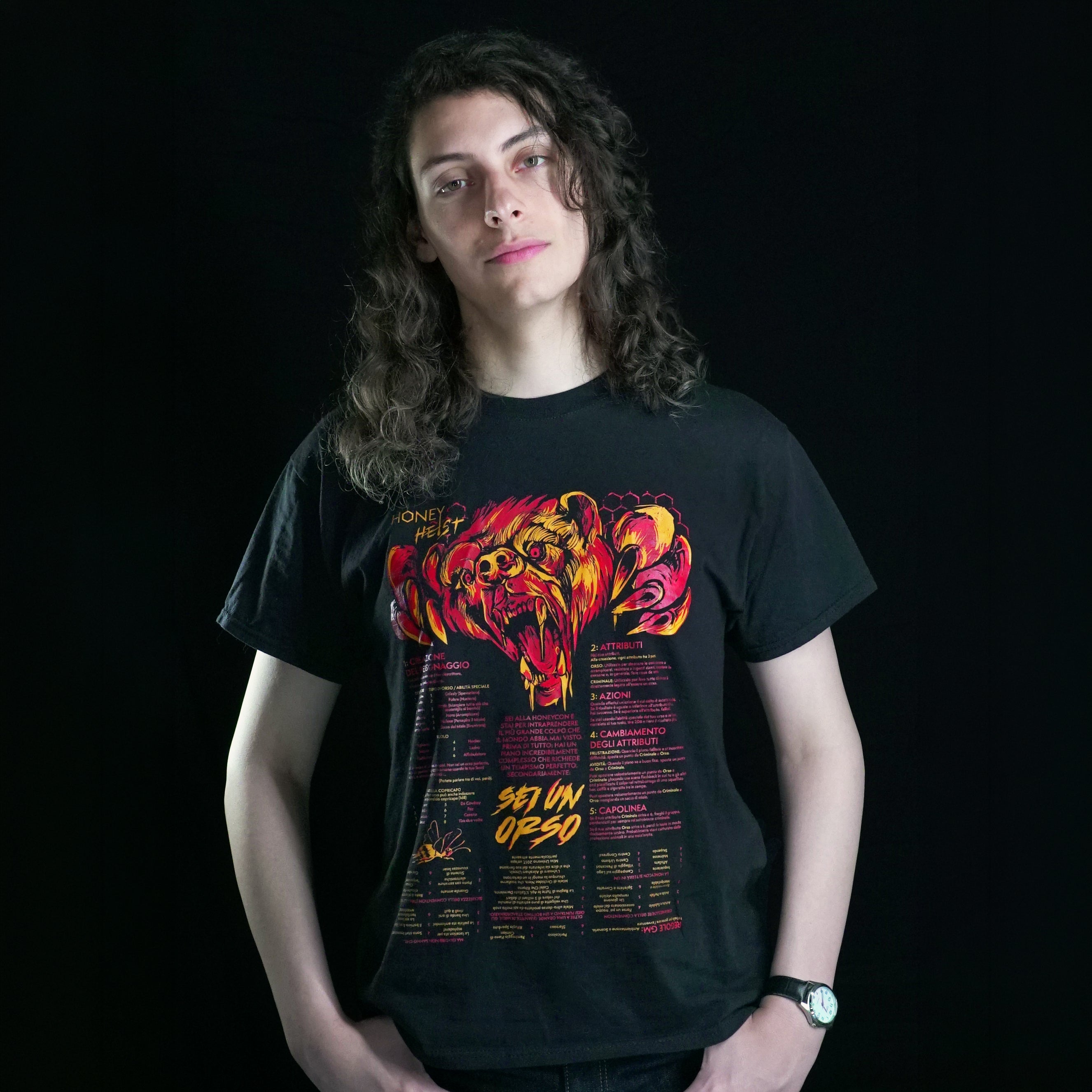 Honey Heist – T-Shirt del GdR di Grant Howitt, edizione italiana Mana Project Studio, foto 6