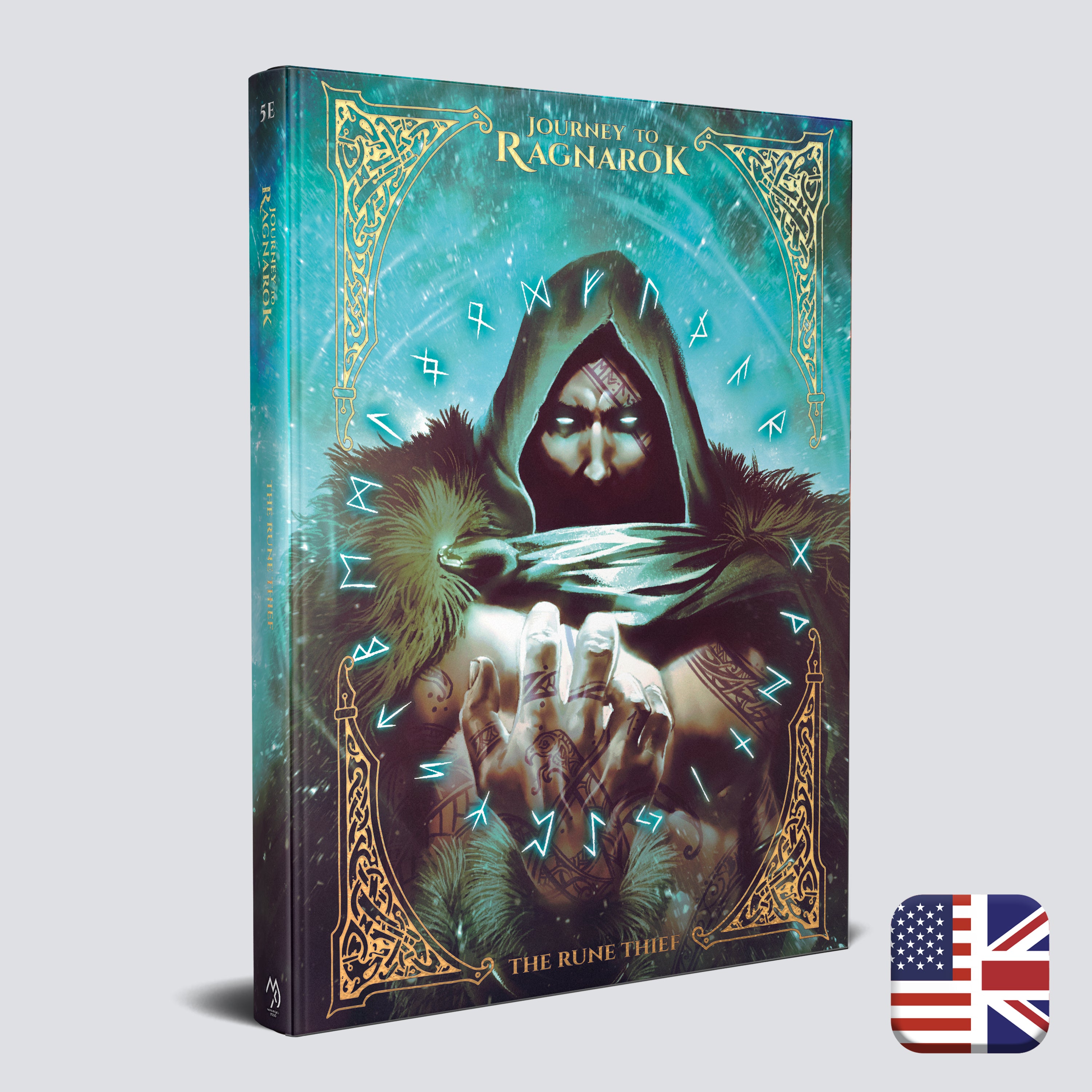 The Rune Thief campaign hardcover — Journey to Ragnarok 5E adventure (Lv1-7)