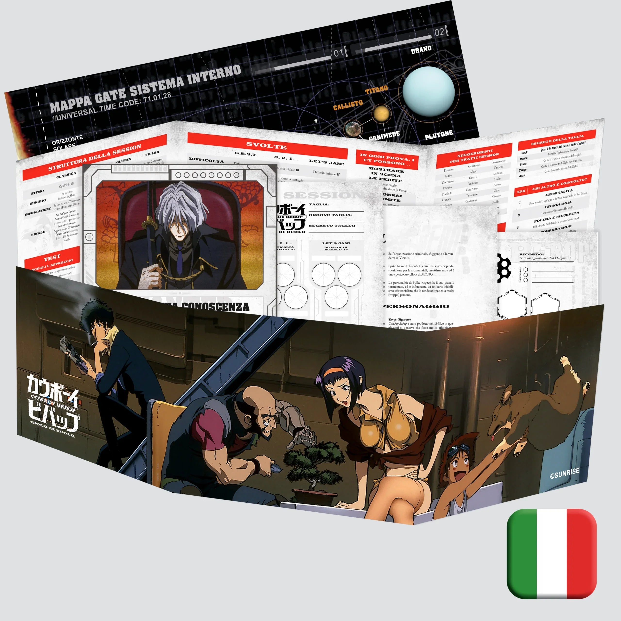Cowboy Bebop Gioco di Ruolo – Schermo del Big Shot