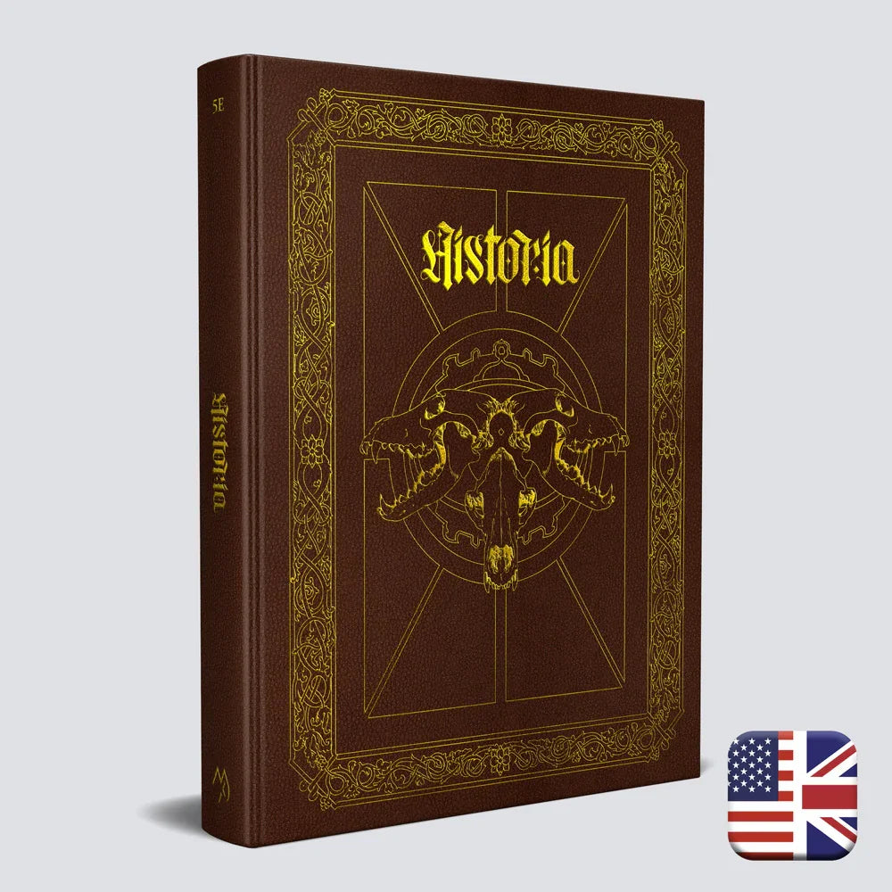 Historia Corebook Deluxe hardcover — Renaissance dark fantasy 5E ENnie-nominated edition