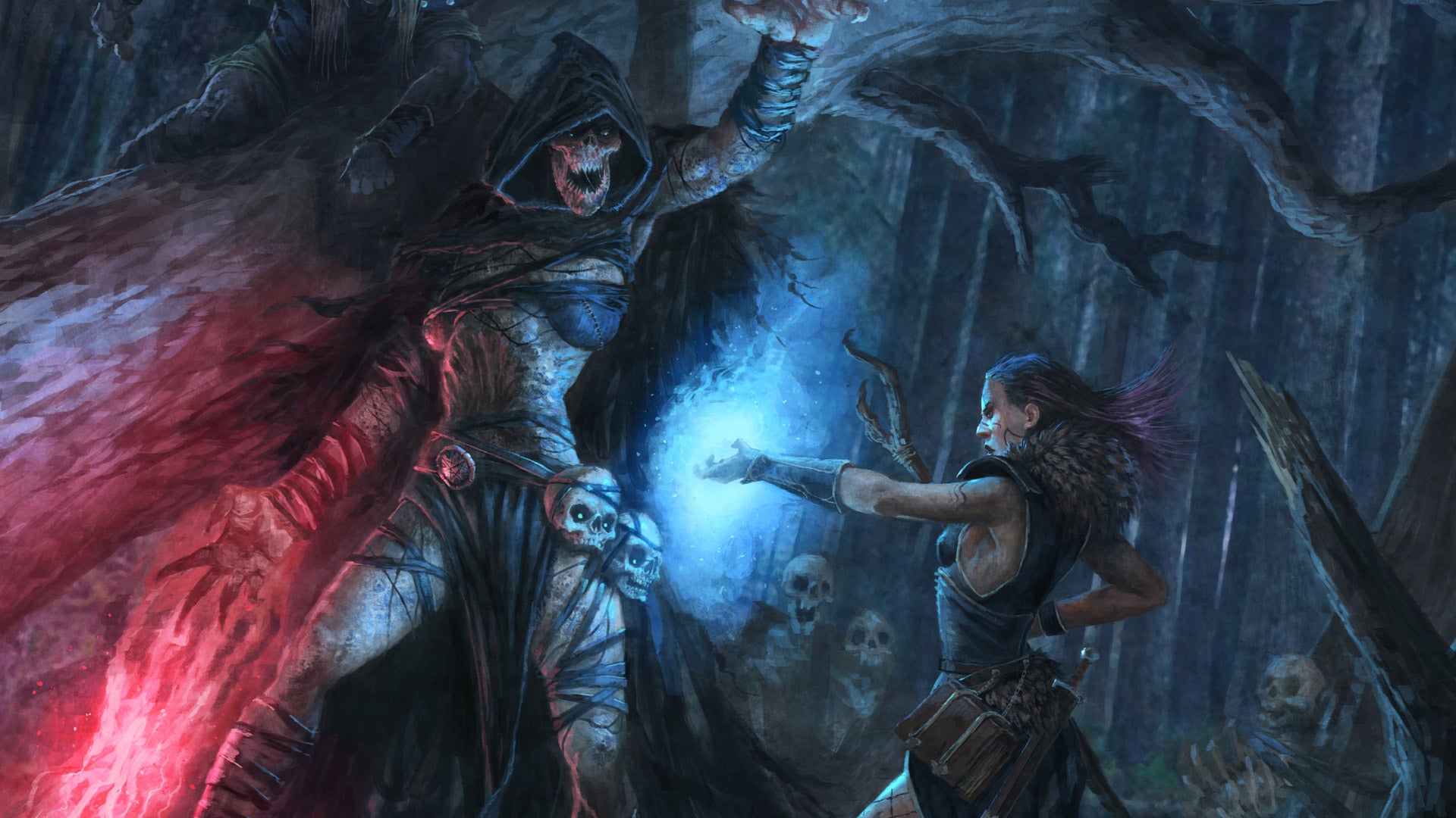 Nightfell horror fantasy 5E collection — Gold ENnie 2022 award-winning grimdark setting