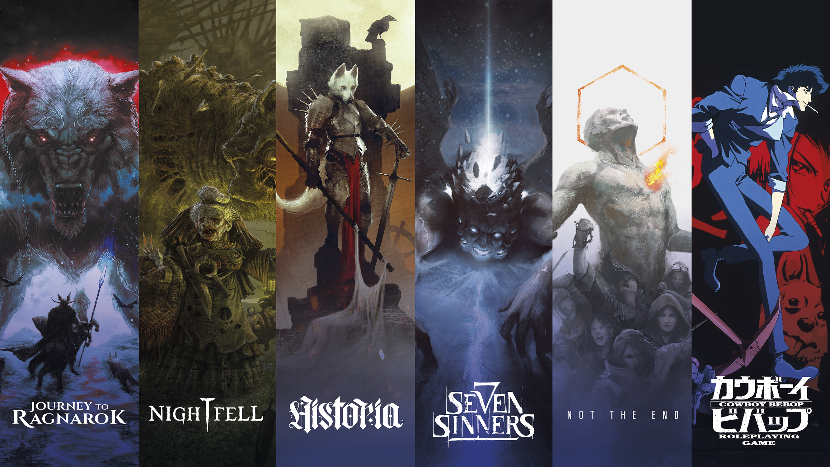 TTRPG by Mana Project Studio — complete award-winning tabletop RPG catalog made in Italy