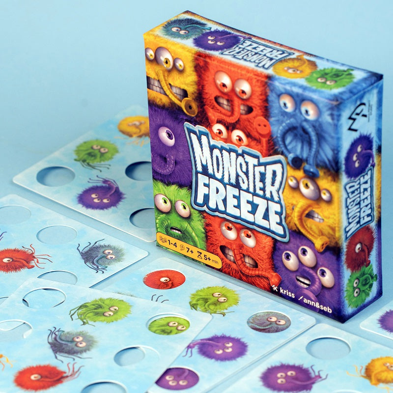 Monster Freeze — gioco di carte per 1-4 giocatori, edizione italiana Mana Project Studio