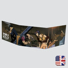 Cowboy Bebop RPG Big Shot Screen — three-panel GM screen with Solar System map