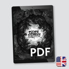 Elder Mythos Corebook PDF digital edition cover — cosmic horror tabletop RPG