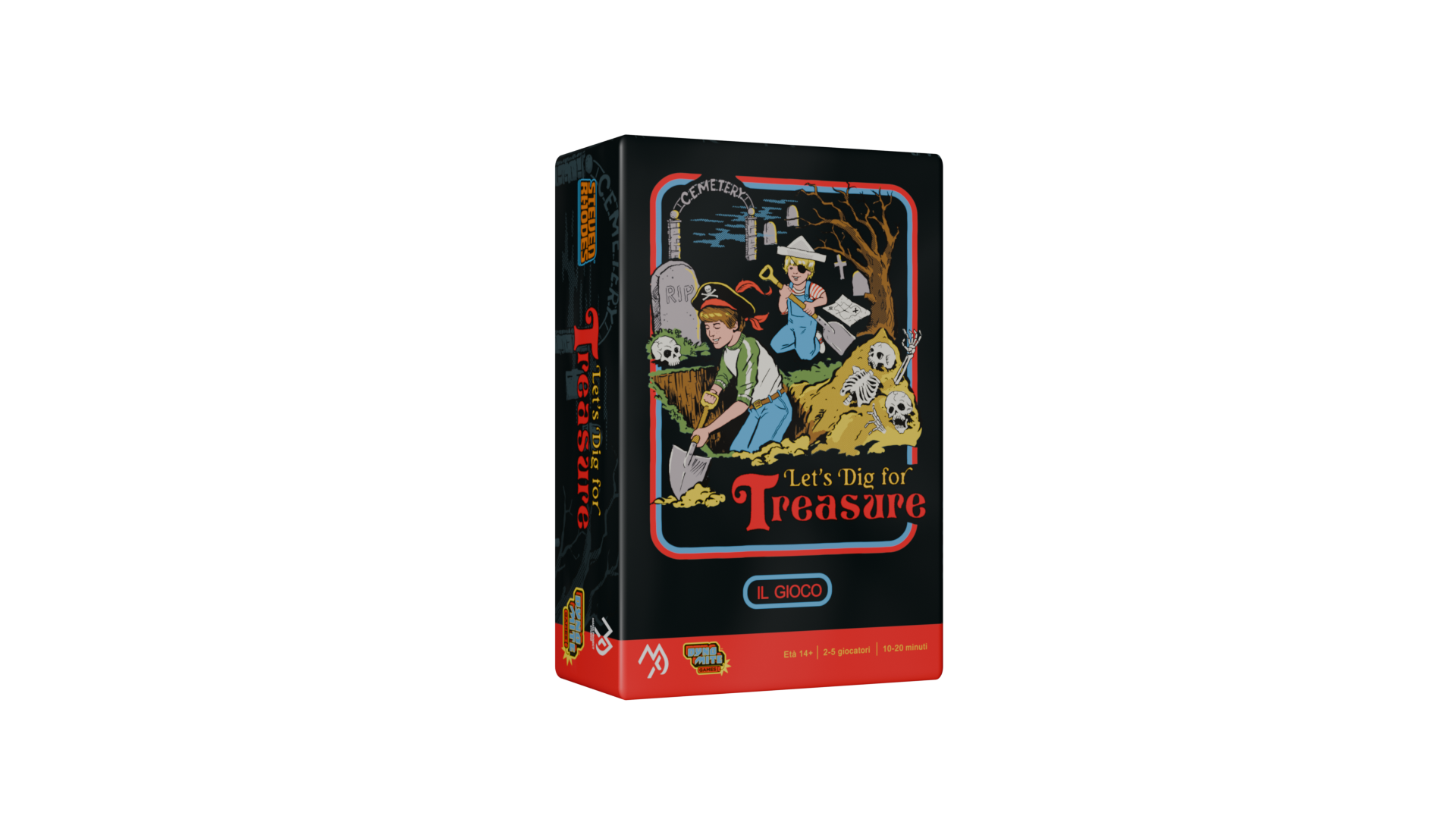 Let's Dig for Treasure, illustrazione promozionale con i personaggi del gioco
