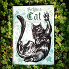 Copertina di Be Like a Cat, gioco di ruolo in solitaria sui gatti, edizione italiana Mana Project Studio