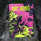 Copertina di Orc Borg, GdR sci-fi compatibile con Mörk Borg, edizione italiana Mana Project Studio