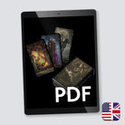 Nightfell Iùrmen Tarots PDF — 78-card grimdark fantasy tarot deck
